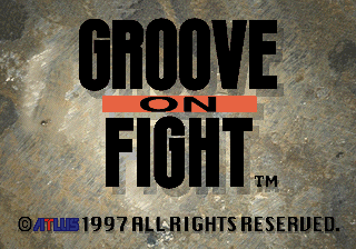Groove on Fight - Gouketsuji Ichizoku 3 Title Screen